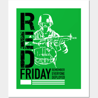 Red Friday Military Posters and Art